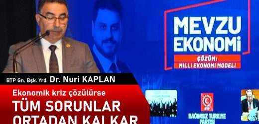 “Ekonomik kriz çözülürse, tüm sorunlar ortadan kalkar”