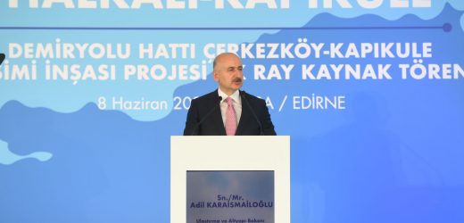 HALKALI-KAPIKULE DEMİRYOLU HATTI İLE SEYAHAT SÜRESİ 1 SAAT 30 DAKİKAYA DÜŞECEK