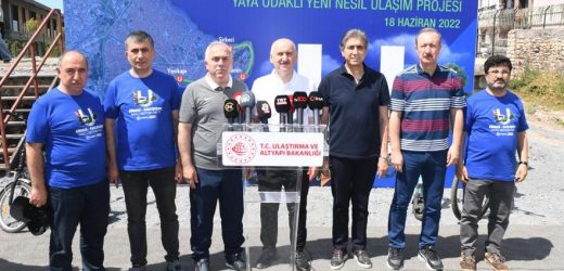 KAZLIÇEŞME-SİRKECİ KENTSEL ULAŞIM VE REKREASYON ODAKLI DÖNÜŞÜM PROJESİ’Nİ 2023’ÜN İLK ÇEYREĞİNDE TAMAMLAYACAĞIZ
