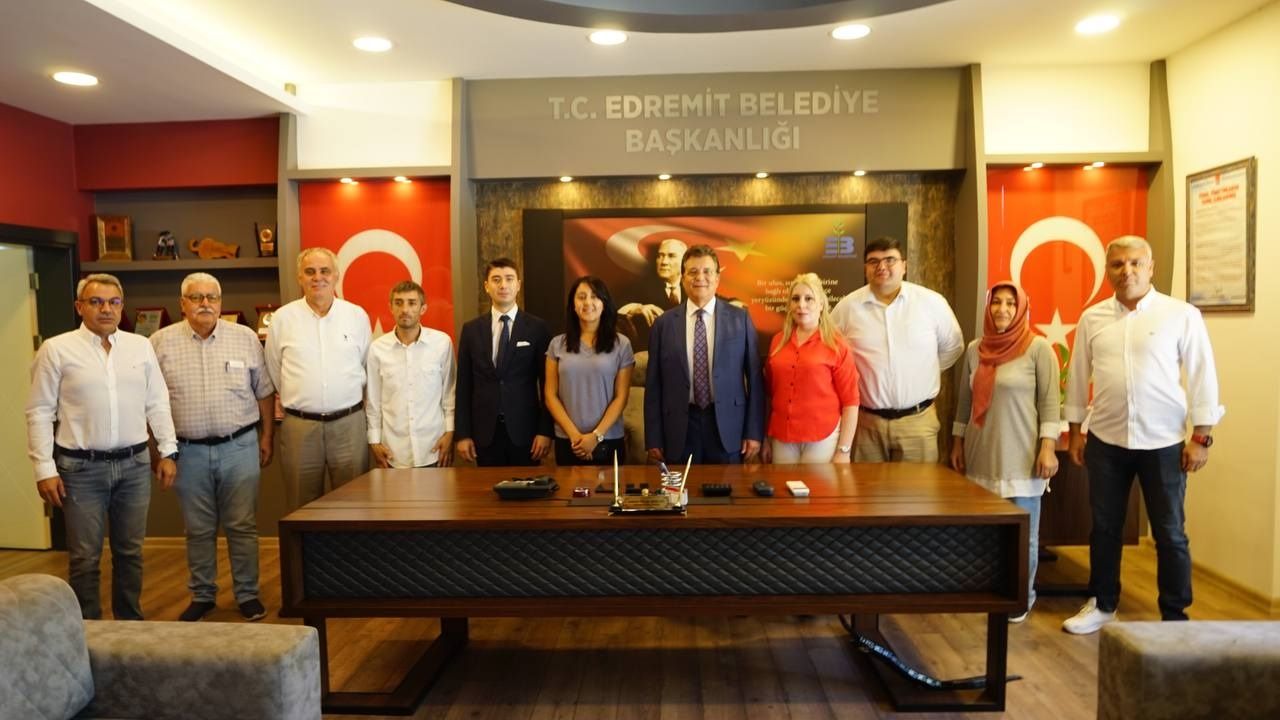 Edremit Belediyesi’nde bayramlaşma, Edremit’te sıcak ve samimi bayramlaşma