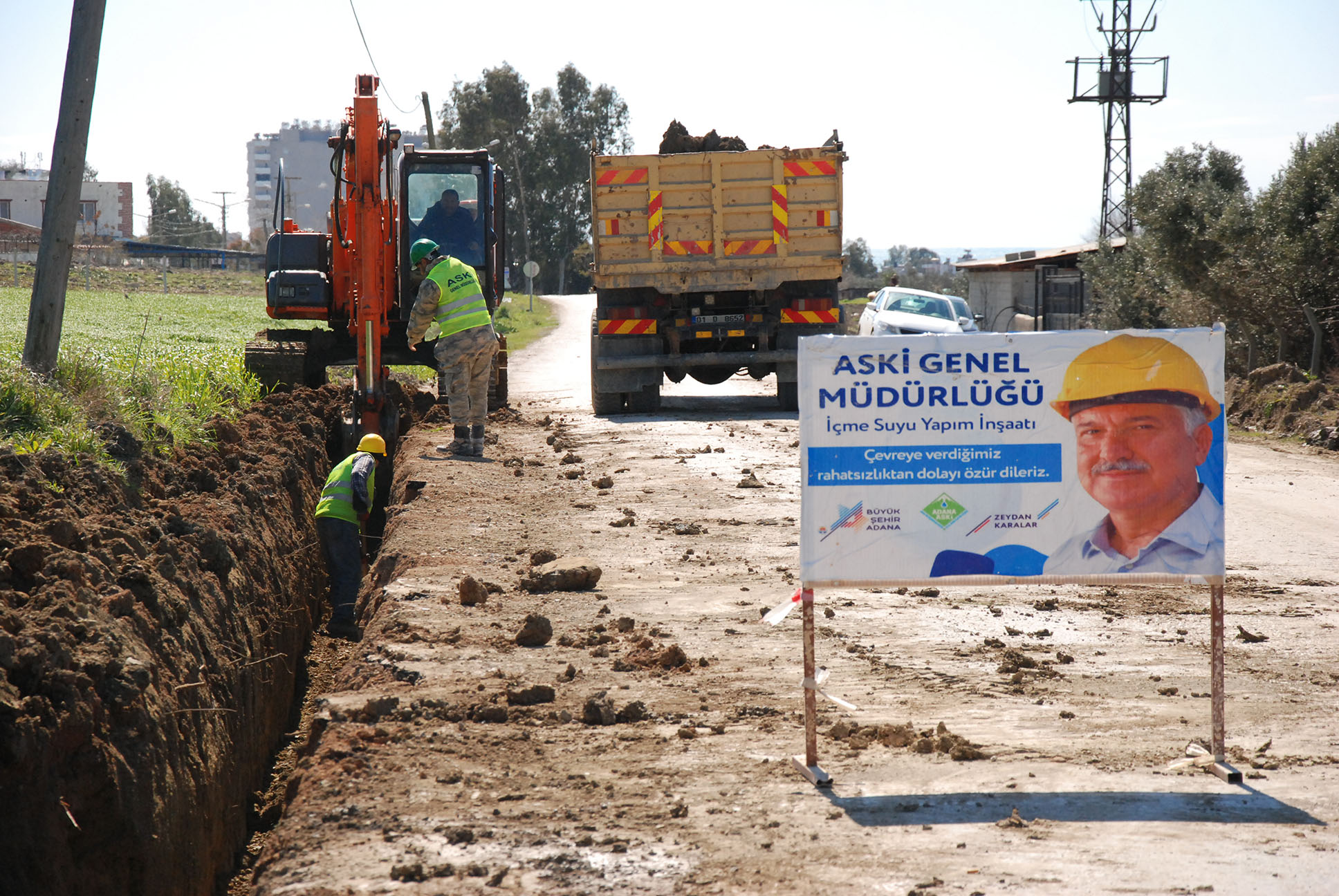 ASKİ çalışıyor Adana’nın sorunları azalıyor
