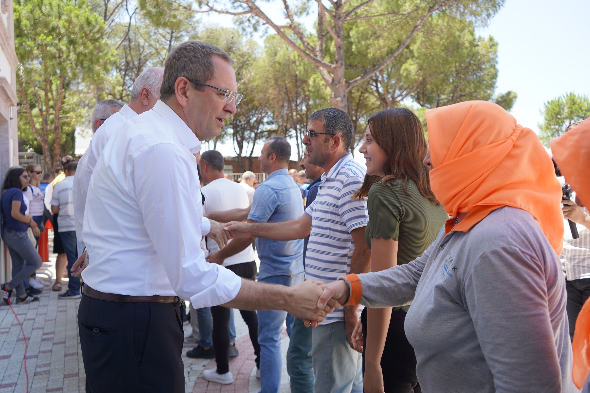 BAŞKAN MESUT ERGİN’DEN PERSONELİYLE BAYRAM BULUŞMASI