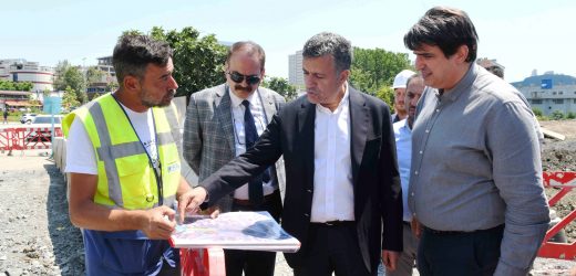 Başkan Bozkurt ve İSKİ Genel Müdürü Başa, Haramidere’de incelemelerde bulundu