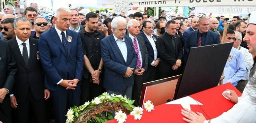 ‘KARA MURAT’ SON YOLCULUĞUNA UĞURLANDI