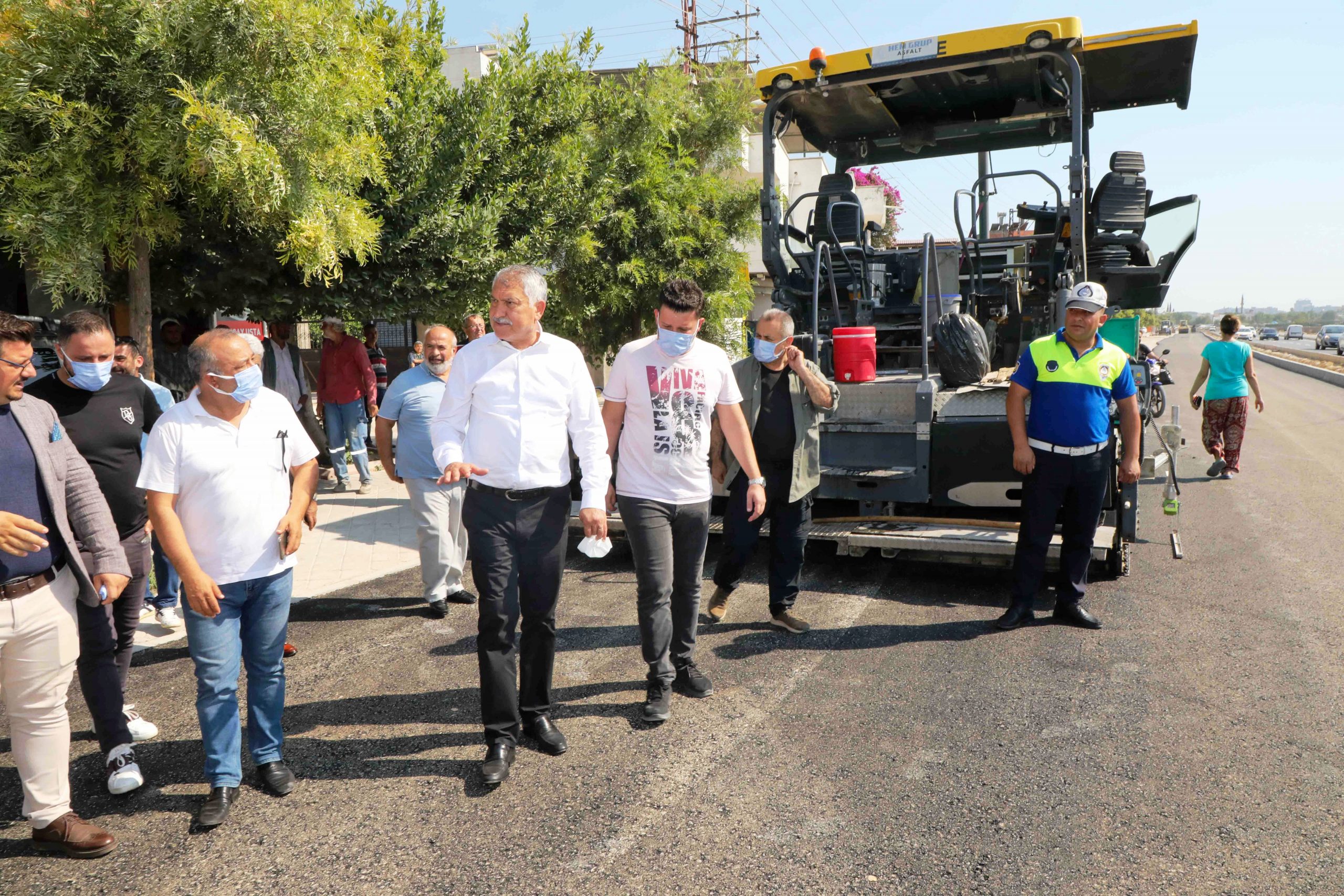 Adana’da  Rekor asfalt üretimi gerçekleştiriliyor