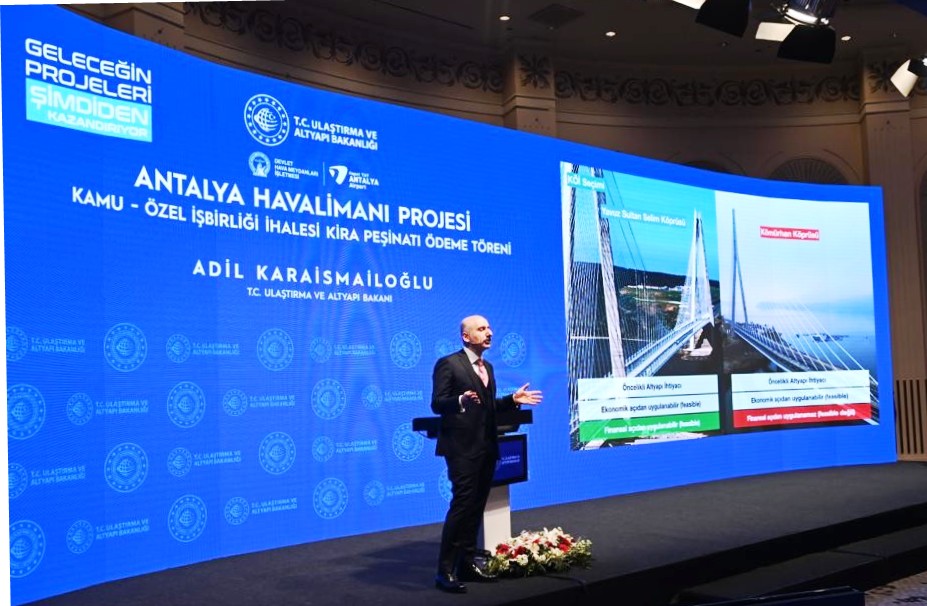 ULAŞTIRMA VE ALTYAPI BAKANI KARAİSMAİLOĞLU: