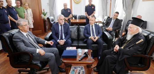 PATRİK BARTHOLOMEOS’TAN TEŞEKKÜR ZİYARETİ