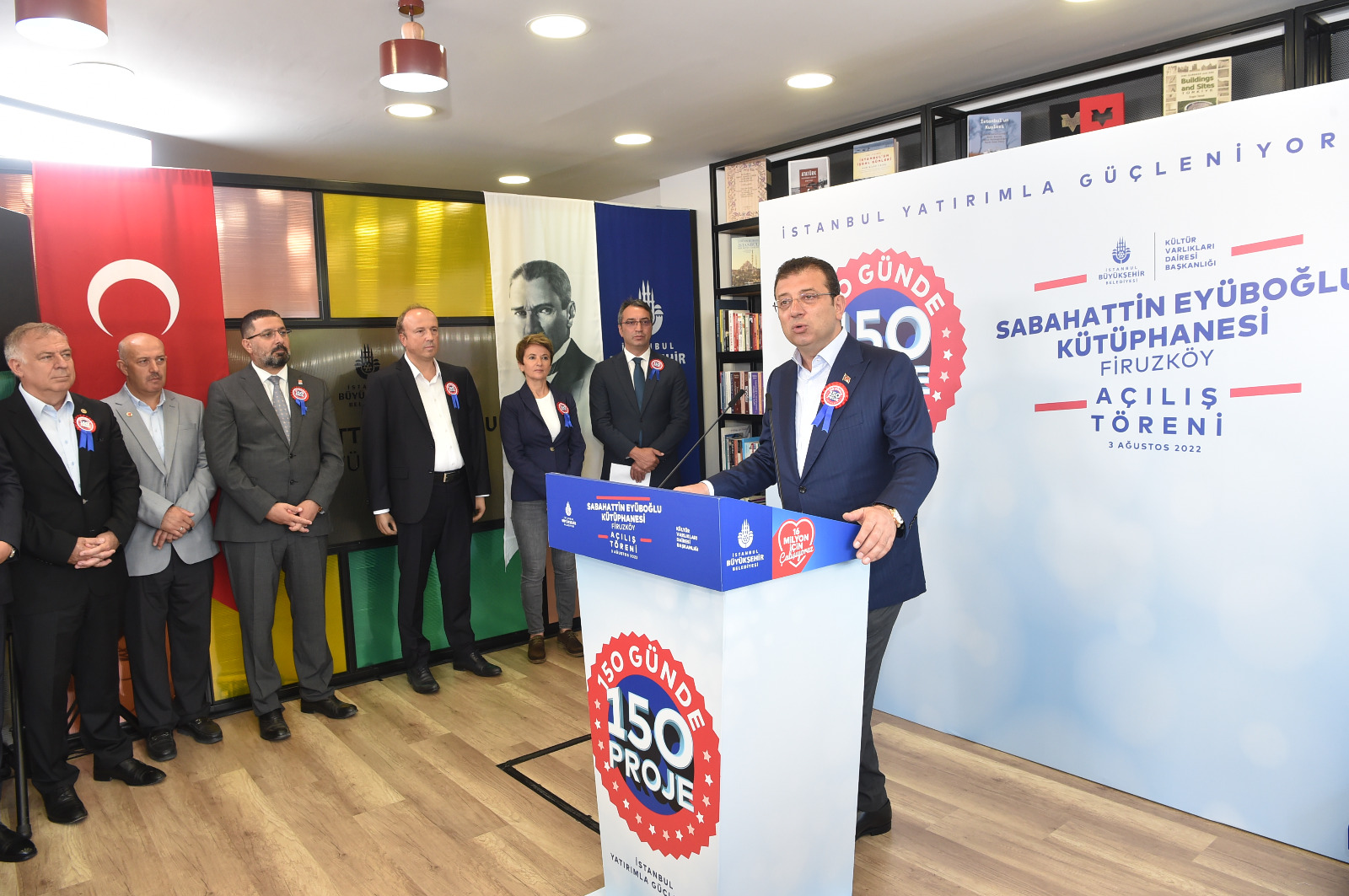 Avcılar’ın Yeni Kütüphanesi Hizmete Açıldı