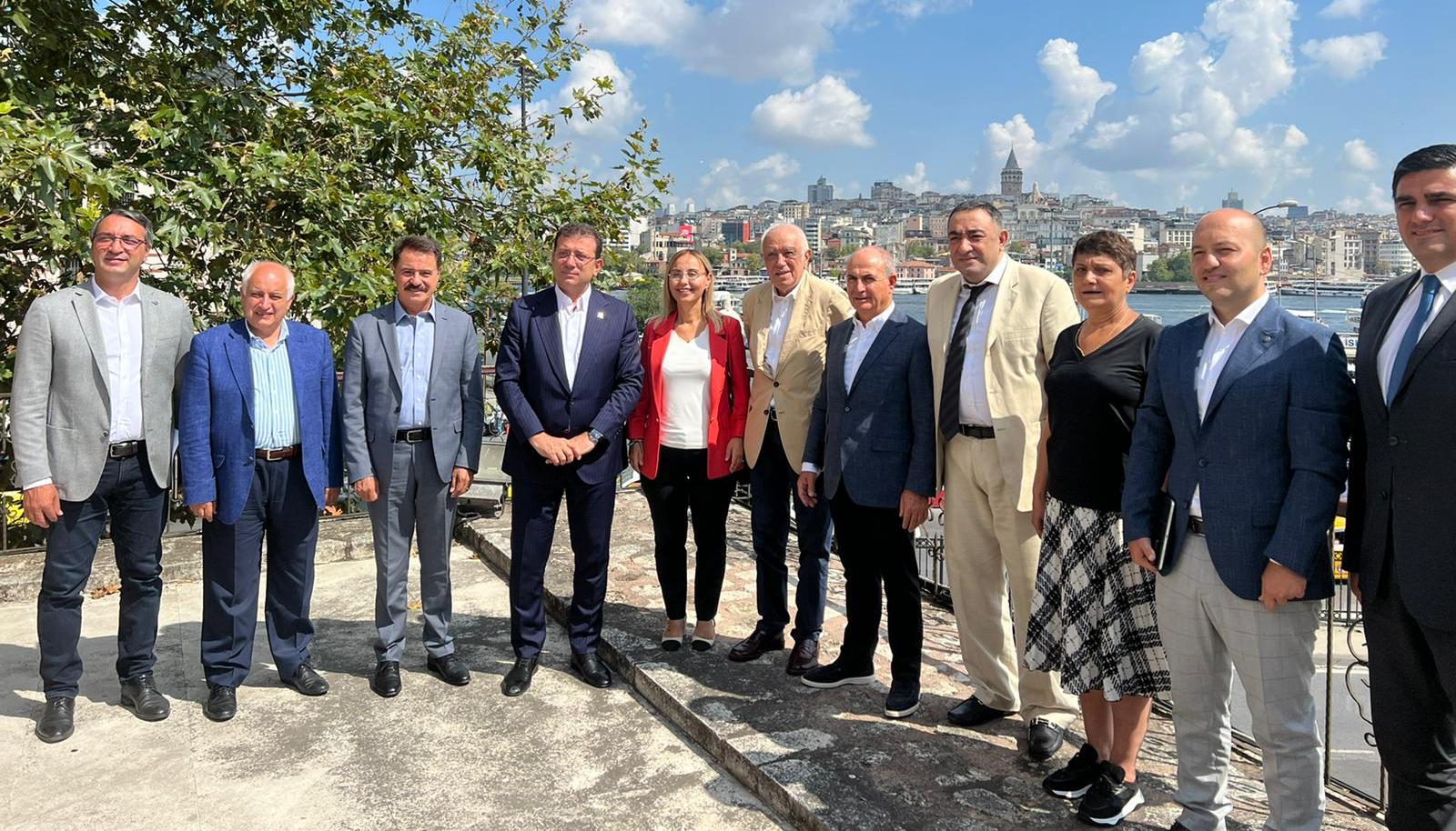 Başkan Deveci ve İmamoğlu buluştu