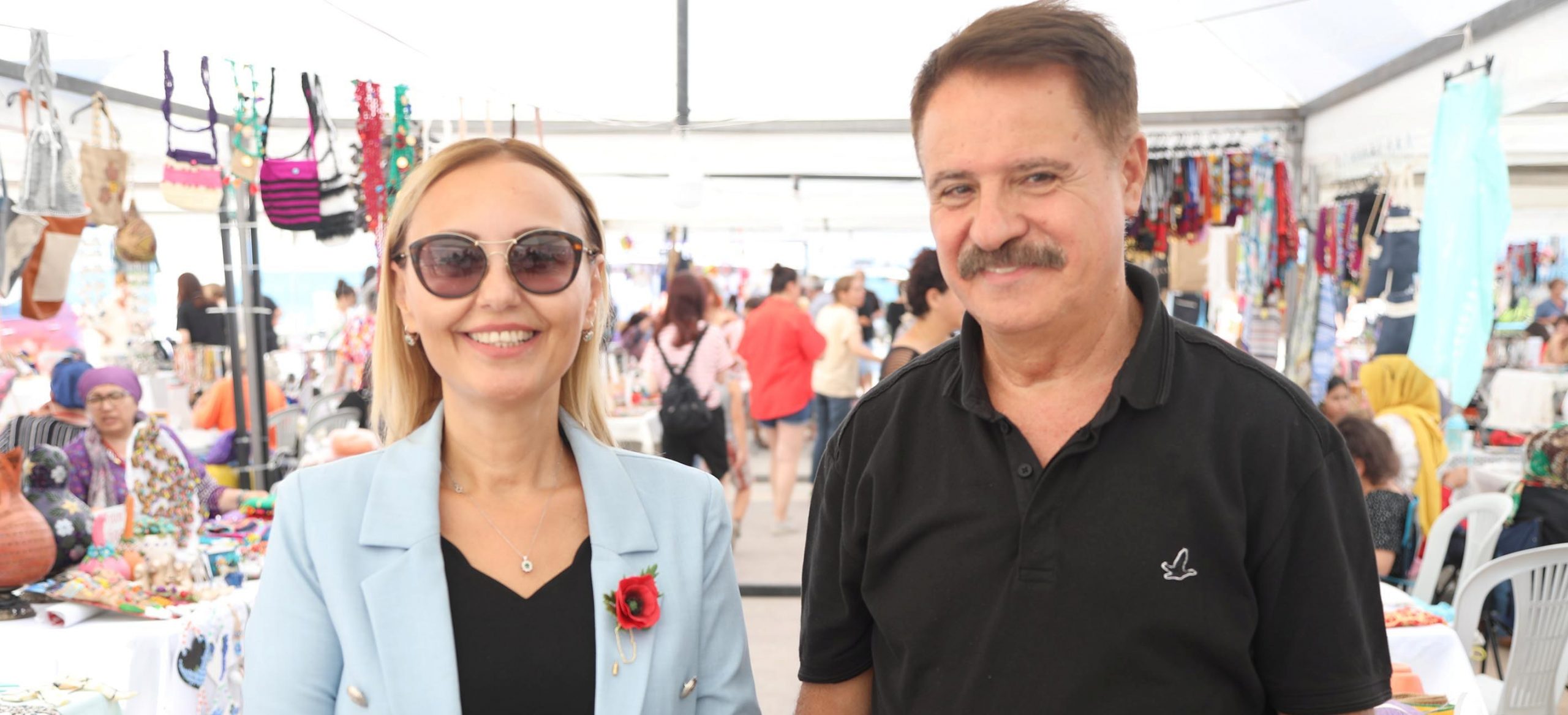 Atakum’da gerçekleştirilen  Samsun Kadın Festivali’ne yoğun ilgi