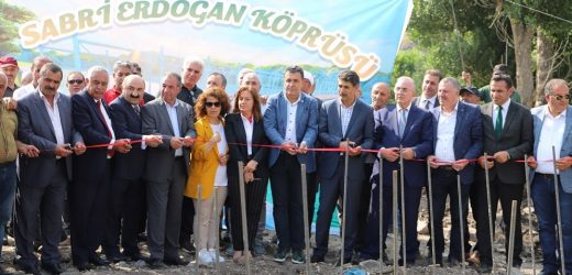 ‘KURA NEHRİ SABRİ ERDOĞAN KÖPRÜSÜ’NÜN TEMELİ ATILDI