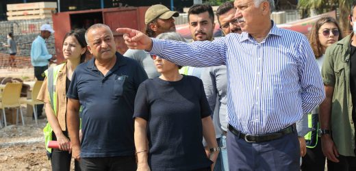 Zeydan Karalar çalışmaları denetledi, yeni müjde verdi