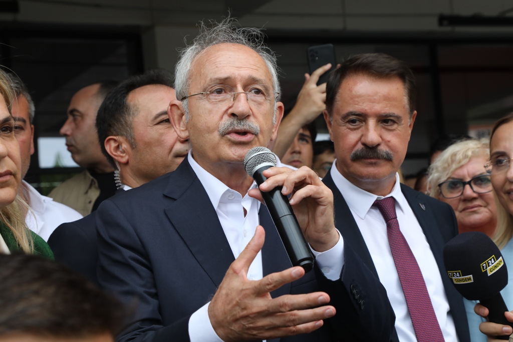 CHP Lideri Kılıçdaroğlu Atakum’da