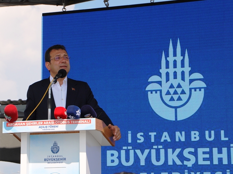 İBB BAŞKANI İMAMOĞLU’NUN KATILIMIYLA MODERN ARDAHAN OTOBÜS TERMİNALİ HİZMETE AÇILDI