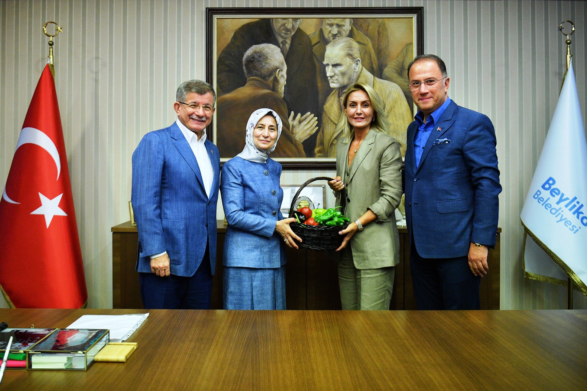 DAVUTOĞLU CEMEVLERİNE YAPILAN SALDIRILARI BEYLİKDÜZÜ’NDEN KINADI