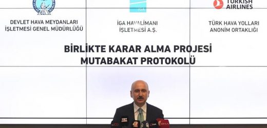 ULAŞTIRMA KARAİSMAİLOĞLU: PROTOKOL İLE İSTANBUL HAVALİMANI’NIN KAPASİTESİ DAHA ETKİN KULLANILACAK