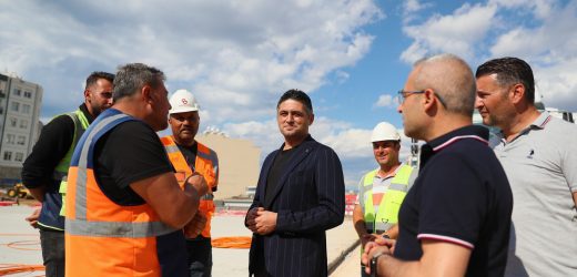 Katlı Kavşak Projesinde Çalışmalar Sürüyor 67 Günde Yüzde 60’ı Tamamlandı