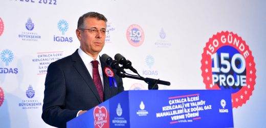 İSTANBUL’UN UÇ MAHALLELERİ DOĞAL GAZA KAVUŞUYOR