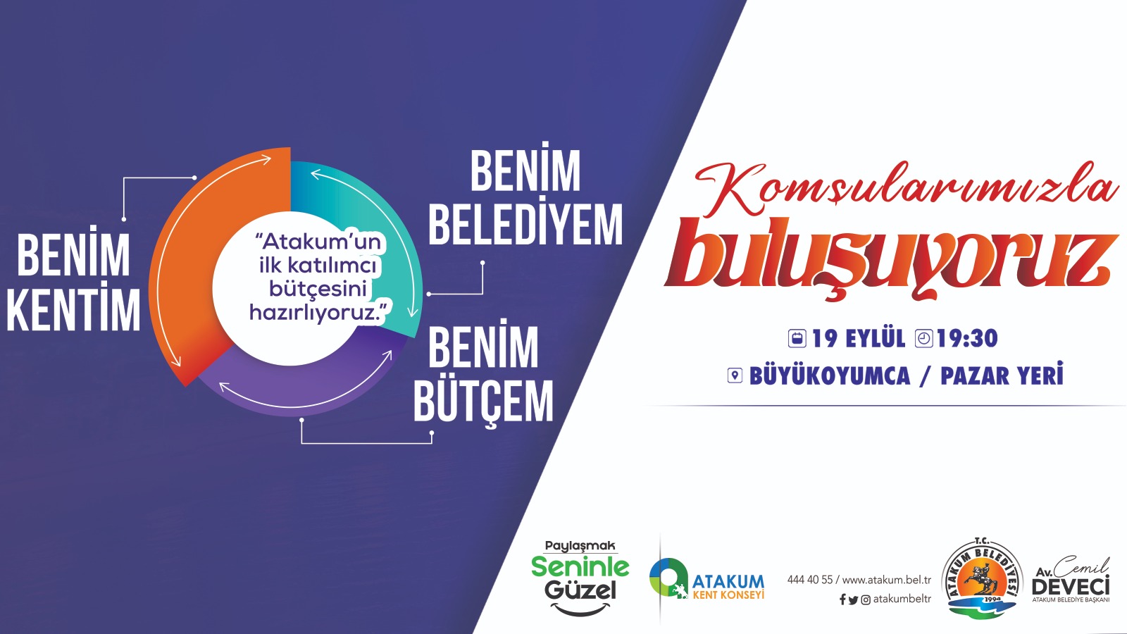 Atakum’un ilk katılımcı bütçesi hazırlanıyor