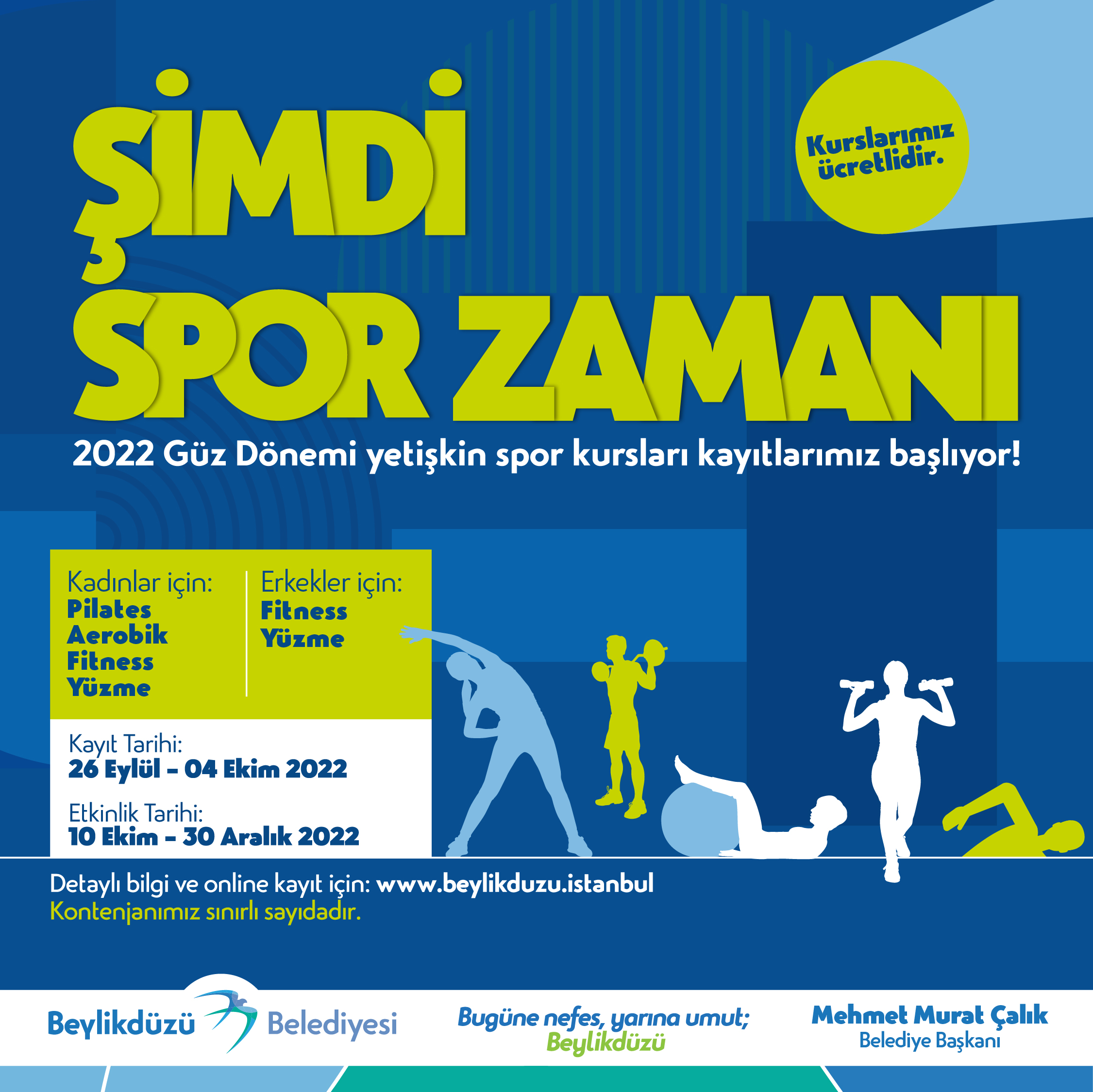 BEYLİKDÜZÜ’NDE ŞİMDİ SPOR ZAMANI