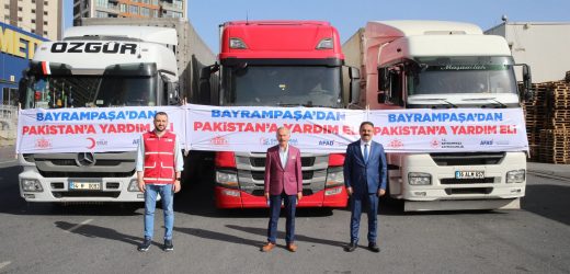 Bayrampaşa’dan Pakistan’a yardım eli