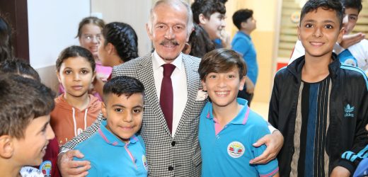 İlk ders Başkan Aydıner’den