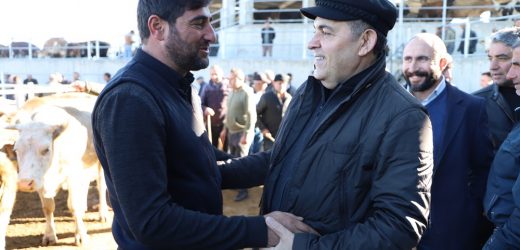 BAŞKAN DEMİR’DEN HAYVAN PAZARINA ZİYARET
