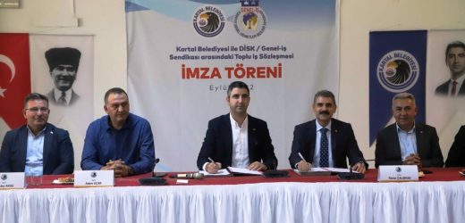 Kartal Belediyesi’nde Toplu İş Sözleşmesi Sevinci