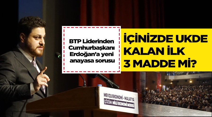 “İçinizde ukde kalan ilk 3 madde mi?”
