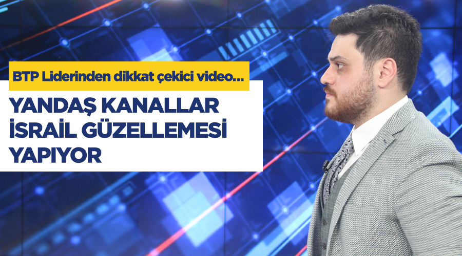 Yandaş kanallar İsrail güzellemesi yapıyor