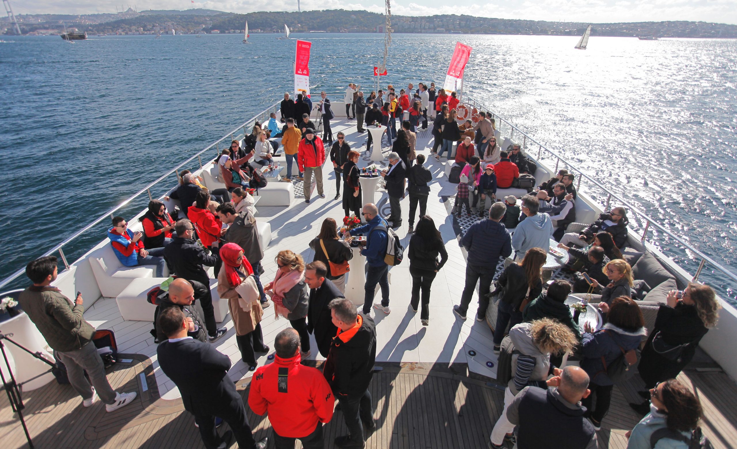 Cumhurbaşkanlığı 3.Uluslararası Yat Yarışları Cumhuriyet Kupası startı verildi