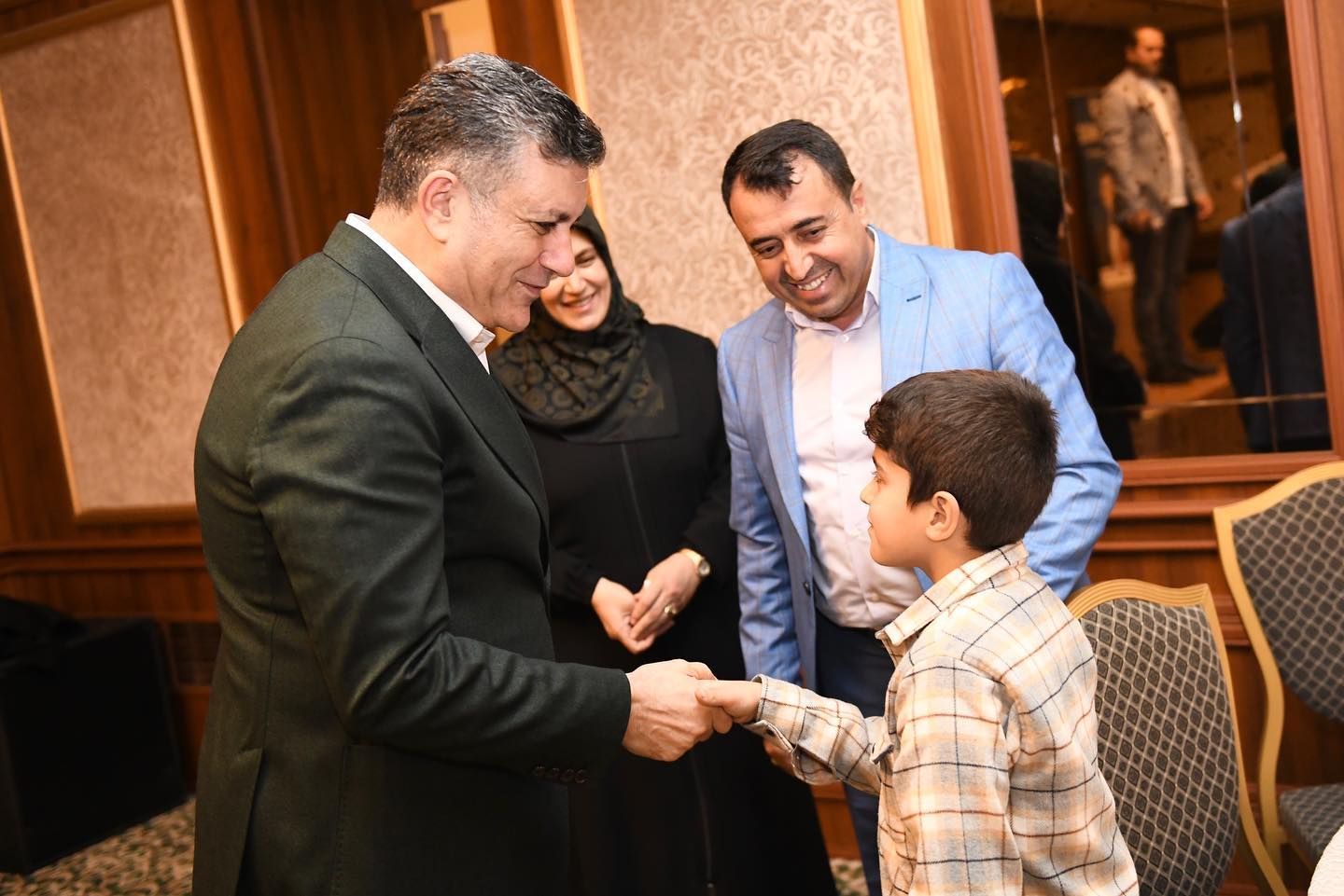 BAŞKAN BOZKURT MUHTARLARLA BİR ARAYA GELDİ