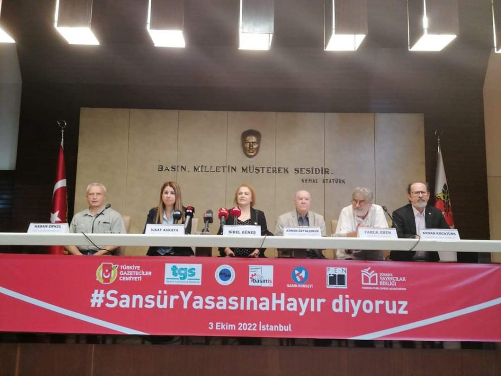 Basın Meslek Örgütleri: İktidar seçim öncesi sansürü ağırlaştırmak için hazırladığı tasarıyı geri çeksin