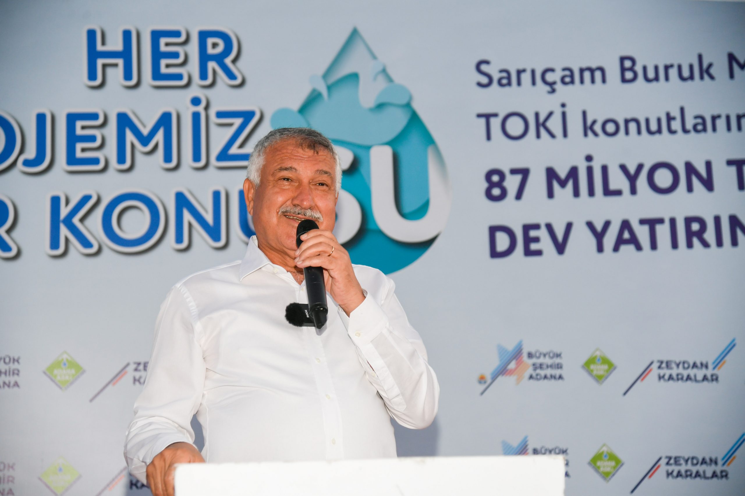 Sarıçam’a 87 milyon liraya mal olacak 3 dev yatırımın temeli atıldı