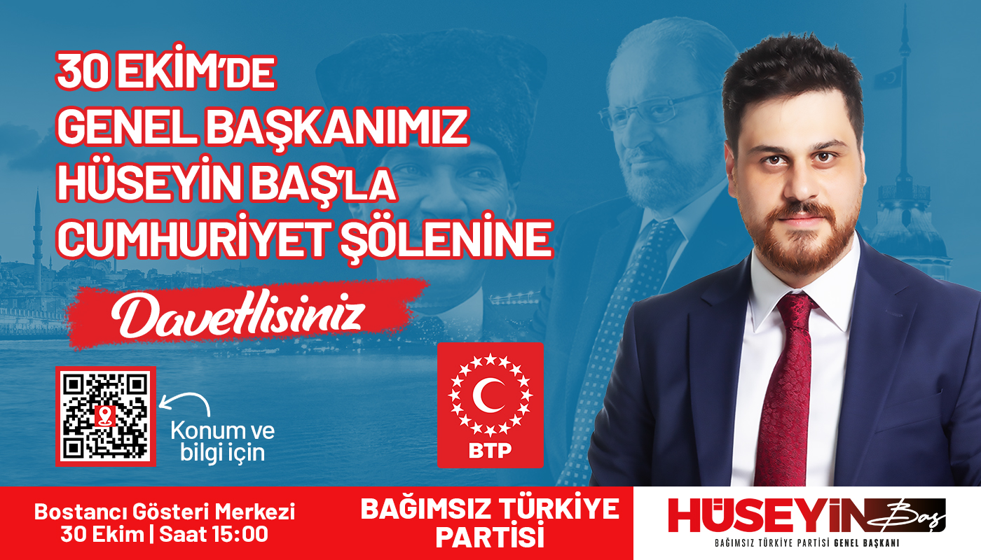 Hüseyin Baş’tan Cumhuriyet Şölenine Davet