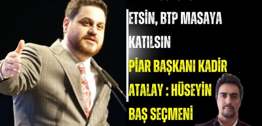“Yeneroğlu istifa etsin, BTP masaya katılsın”