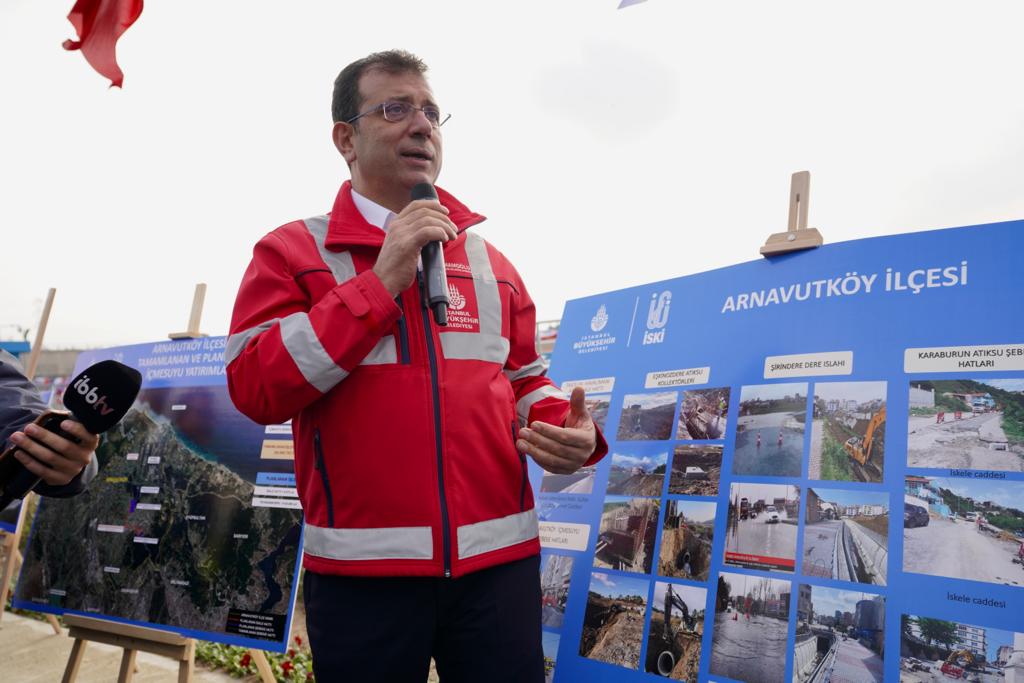 İMAMOĞLU: İSKİ, SİYASETEN ÜZERİNDE TEPİNİLECEK BİR ALAN DEĞİLDİR