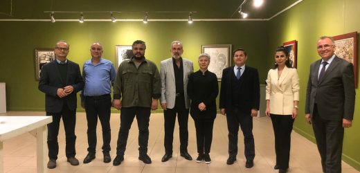 KİMYA ÖĞRETMENİ RESSAM ÖZER KESKİNBALTA’NIN RESİM SERGİSİ AYVALIK’TA