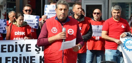 DİS“Belediye Şirket İşçileri de Kamu İşçisidir, Kadro İstiyoruz”