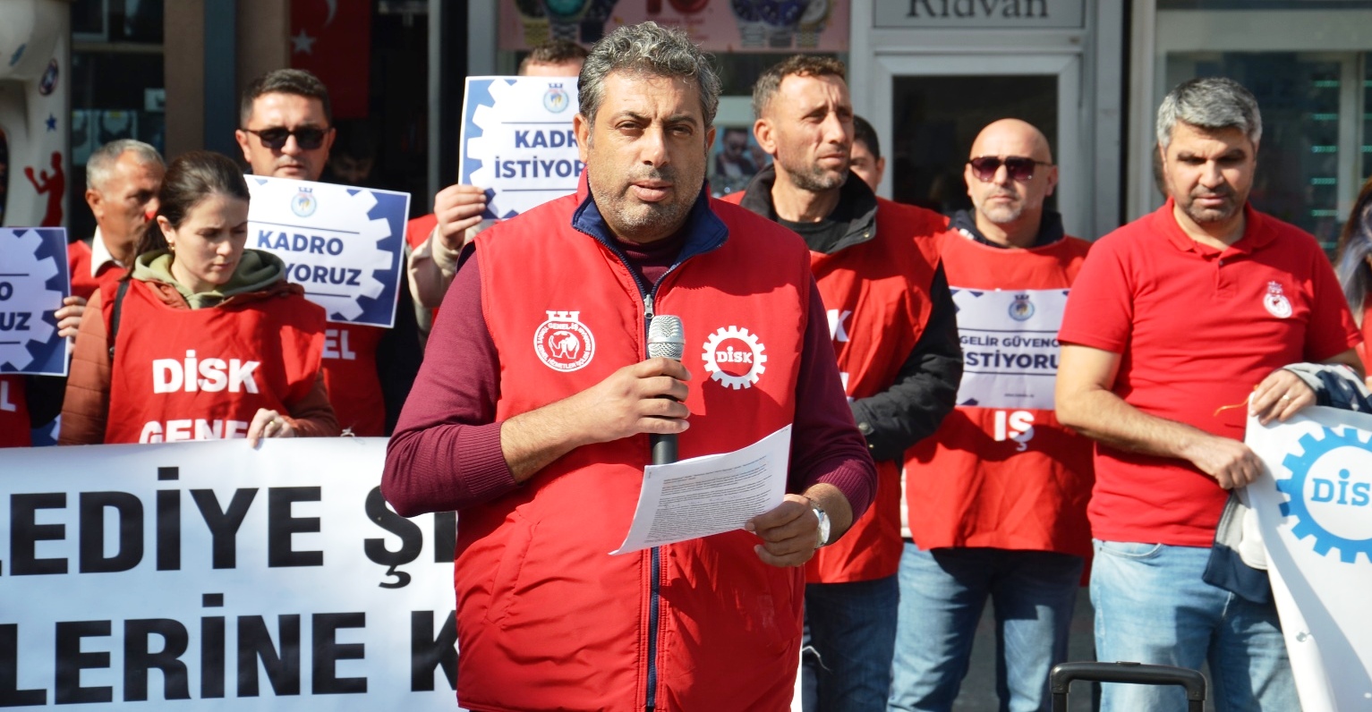 DİS“Belediye Şirket İşçileri de Kamu İşçisidir, Kadro İstiyoruz”