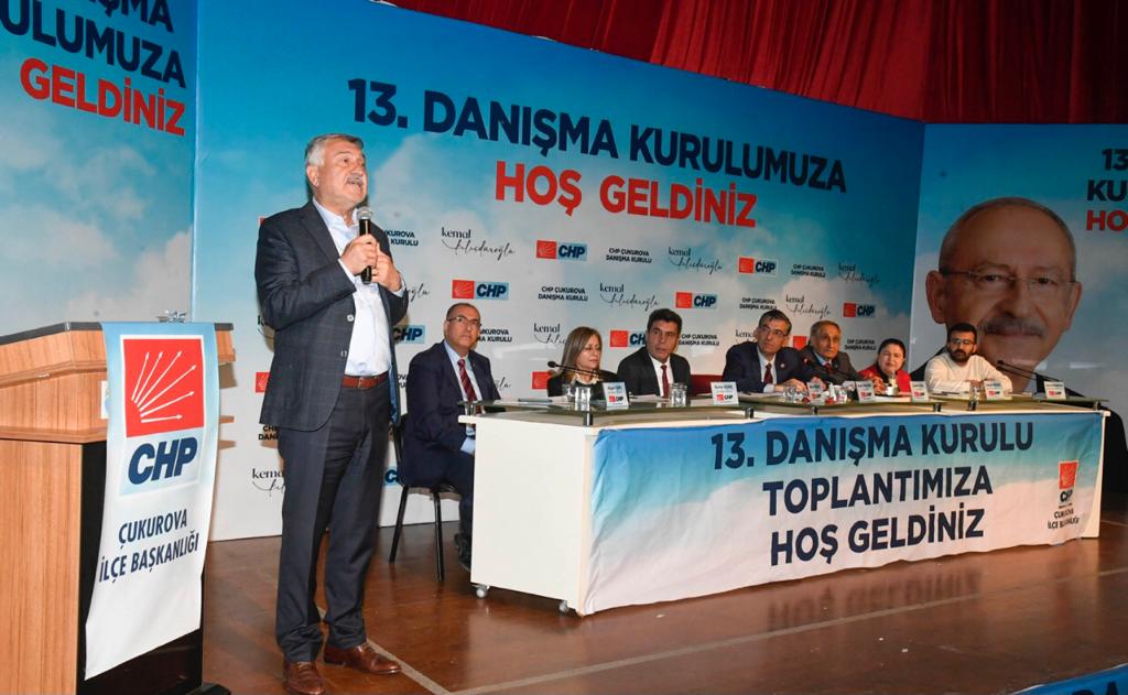 CHP Çukurova Danışma Kurulunu Topladı