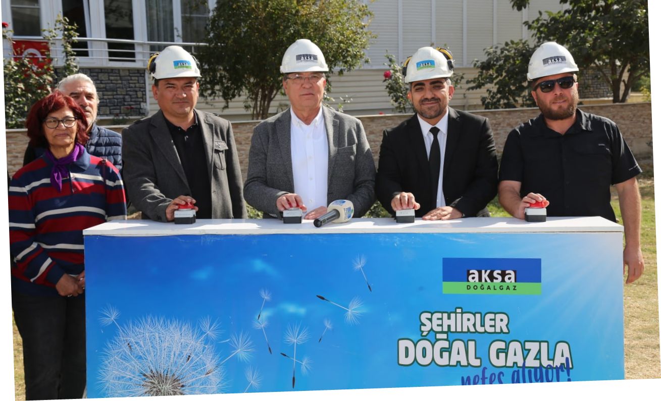 Altınkum ve İkizçay’a ilk doğalgaz verildi