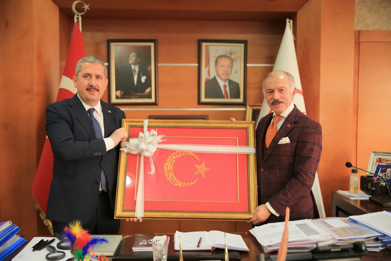 Bakan Yardımcısı Gürcan’dan Başkan Aydıner’e ziyaret