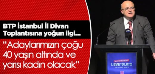 “Adaylarımızın çoğu 40 yaşın altında ve yarısı kadın olacak”