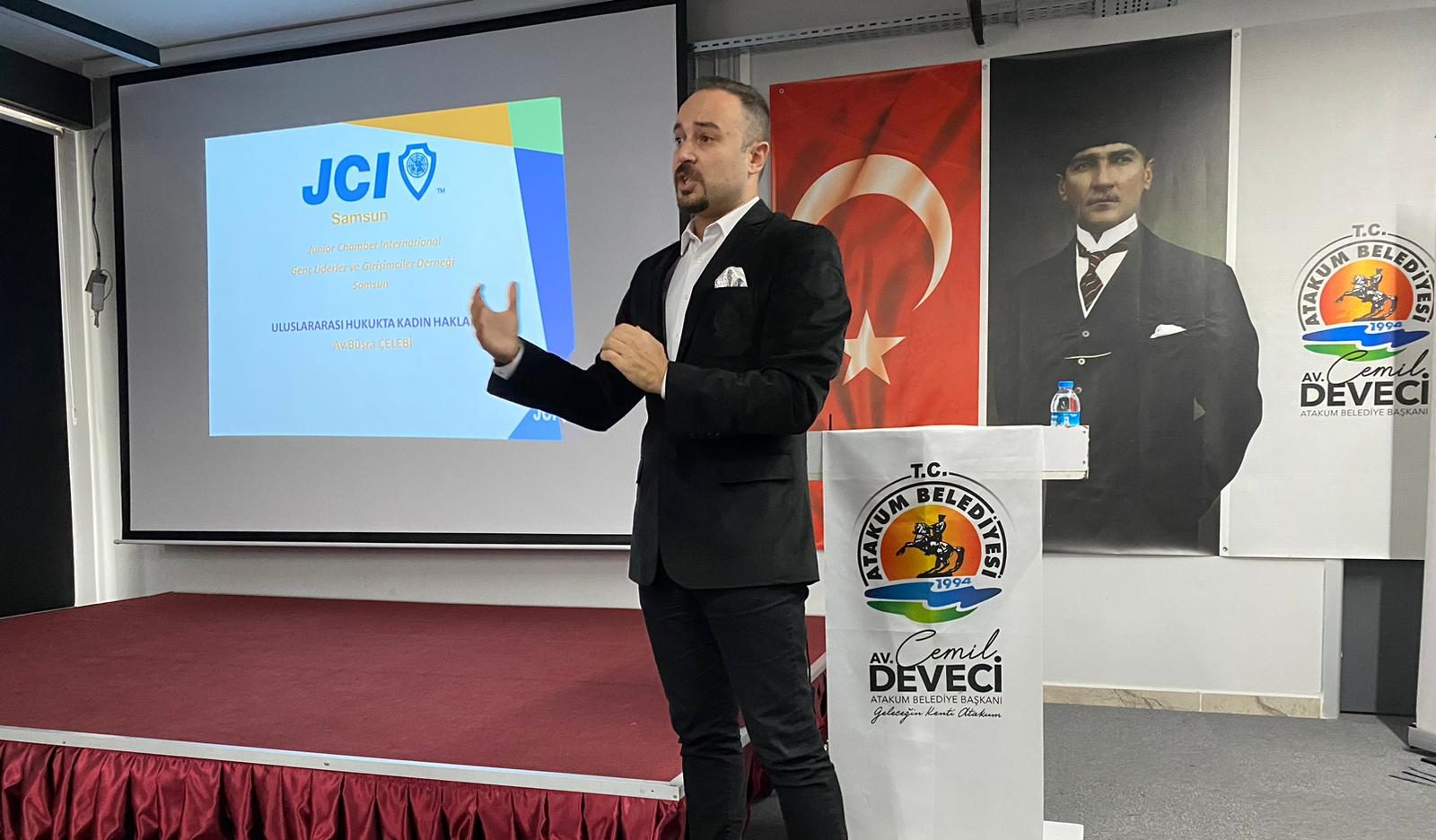 Atakum Belediyesi ve JCI Samsun’dan kadınlara eğitim desteği