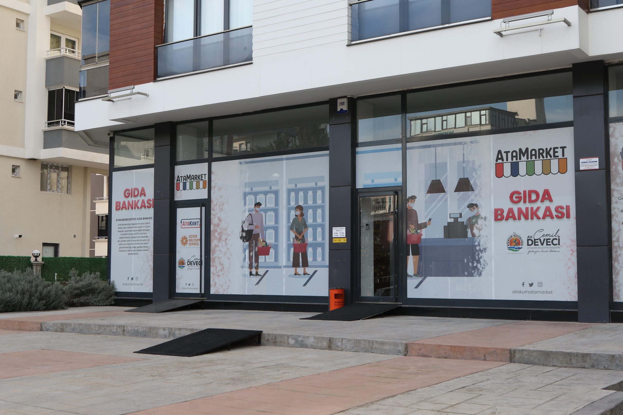 AtaMarket Gıda Bankası’na ihtiyaç sahibi başvuruları arttı