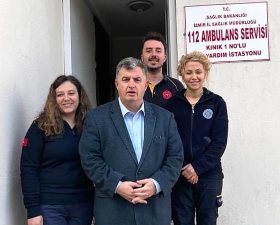 Doktor Başkan Meslektaşlarının Yanında