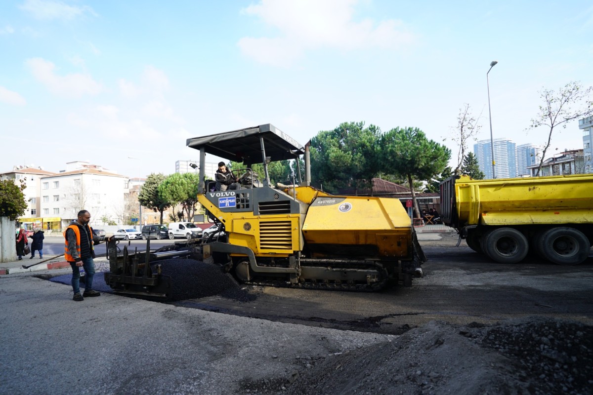 Kartal’ın Önemli Noktalarından Birinin Daha Asfaltı Yenilendi