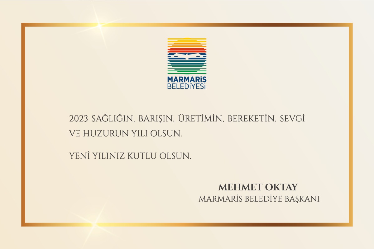 MEHMET OKTAY MARMARİS BELEDİYE BAŞKANI