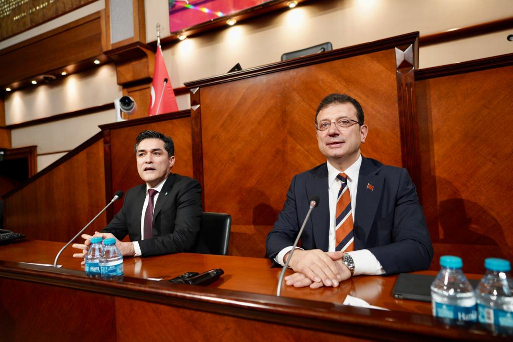 İYİ PARTİ İSTANBUL’DAN İMAMOĞLU’NA DESTEK ZİYARETİ